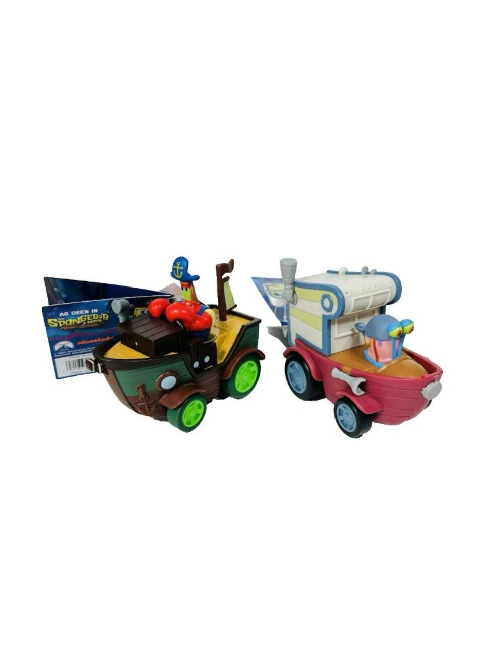 SpongeBob SquarePants Movie The Search For SquarePants Bikini Bottom Boaters 2PK